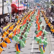 高知のよさこい祭り 一枚目