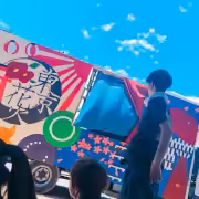 高知のよさこい祭り 二枚目