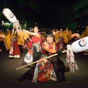 高知のよさこい祭り 一枚目